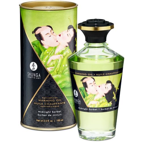 SHUNGA - MASSAGE OIL WITH HEAT EFFECT CARAMEL FLAVOR 100 ML
