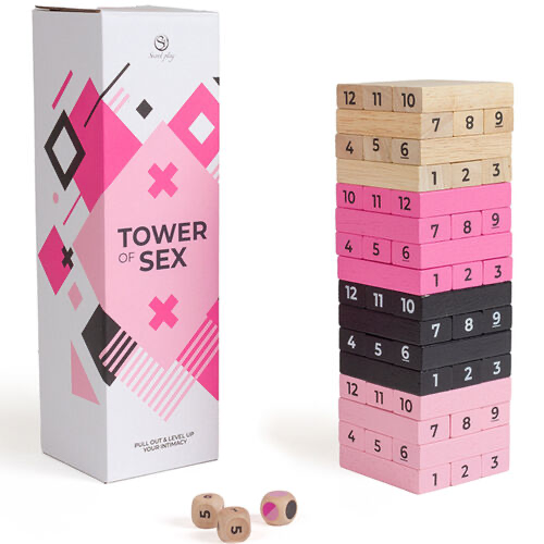 SECRETPLAY - JUEGO DE MADERA TORRE DEL SEXO