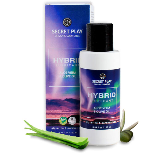 SECRETPLAY - LUBRIFICANTE IBRIDO ORGANICO 100 ML