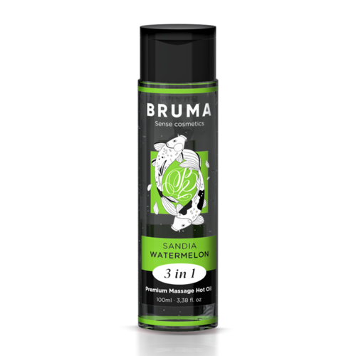 BRUMA - OLIO CALDO DA MASSAGGIO PREMIUM ANGURIA 3 IN 1 - 100 ML