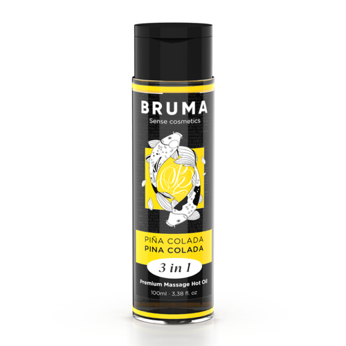 BRUMA - OLIO CALDO DA MASSAGGIO PREMIUM PINA COLADA 3 IN 1 - 100 ML