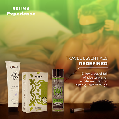 BRUMA XPERIENCE - KIT TENTAZIONE DOLCE ANGURIA CON POTENZIATORE DELL'ORGASMO