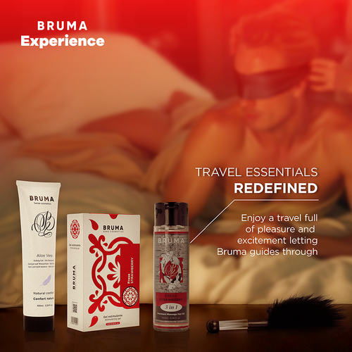 BRUMA XPERIENCE - SWEET AMERICAN TART TEMPTATION KIT WITH ORGASM ENHANCER