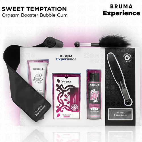 BRUMA XPERIENCE - KIT TENTAZIONE SWEET GUM CON POTENZIATORE DELL'ORGASMO