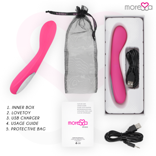 MORESSA - DRUSO PREMIUM SILICONE RECHARGEABLE