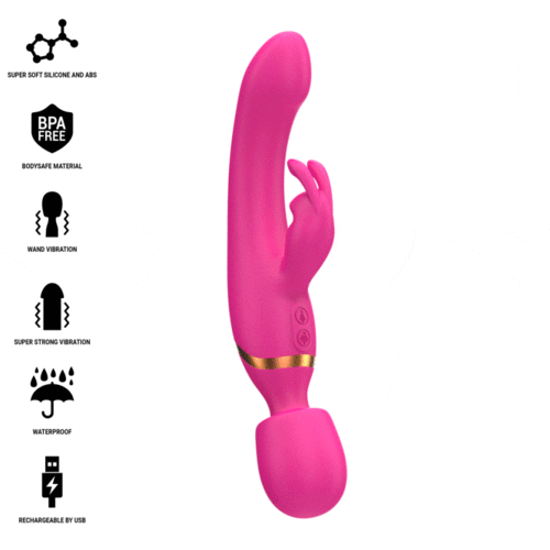 INTENSE - WINONA DOUBLE VIBRATOR RABBIT & WAND