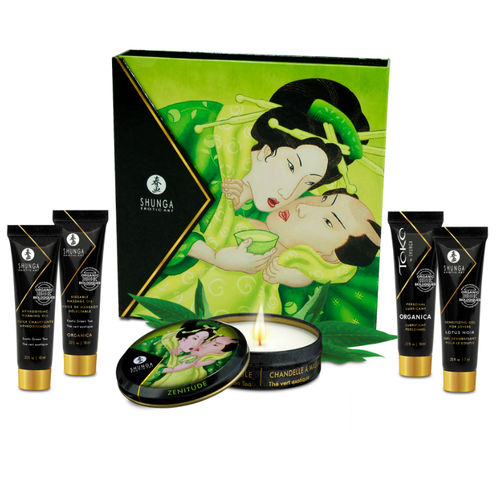 SHUNGA - KIT TÈ VERDE BIOLOGICO SECRET GEISHA